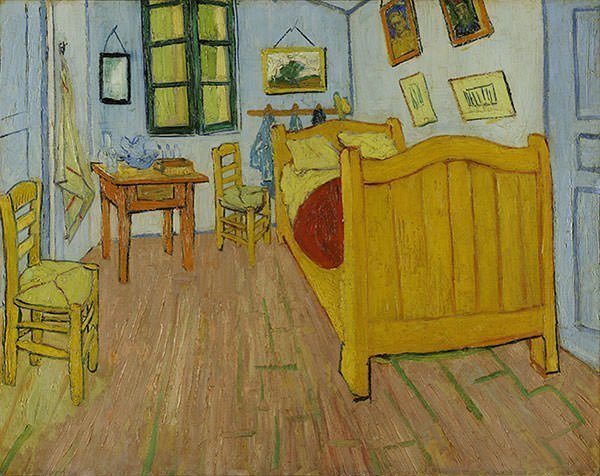 نقاشی اتاق خواب آرل