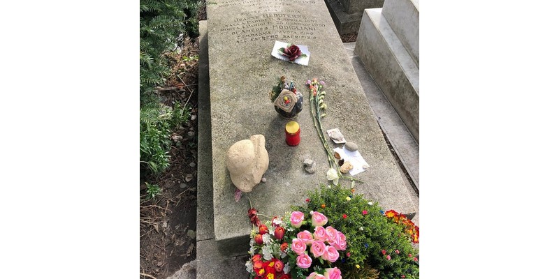 قبر مودلیانی در فرانسه
