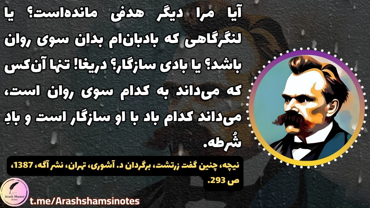 آوارگی نیچه
