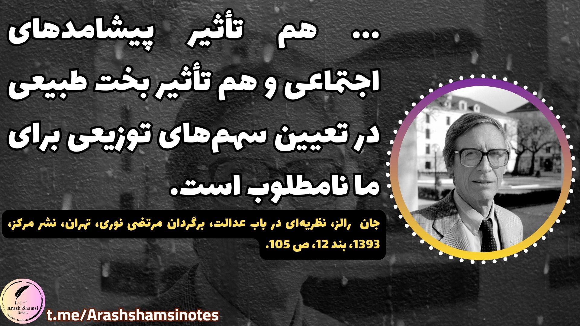 عدالت جان رالز